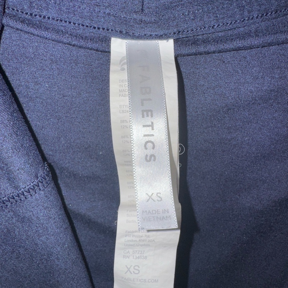 Fabletics Navy Blue Hoodie - Picture 4 of 4